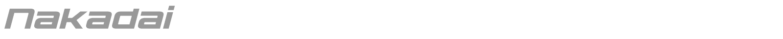 Nakadai font preview